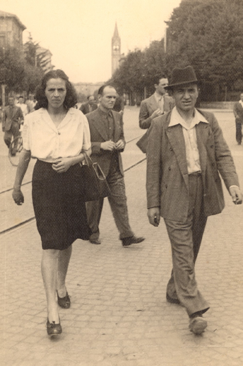 Eugenio «Simon» Rossi a Bologna, anni '40